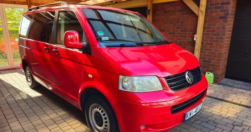 mazowieckie Volkswagen Transporter cena 37999 przebieg: 285000, rok produkcji 2009 z Kraków